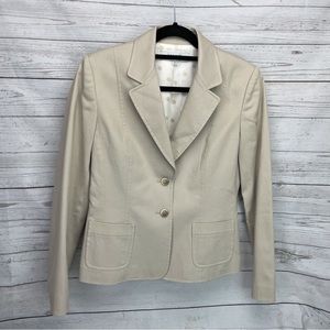 🍁 Tahari Arthur S Levine Lined Blazer Jacket Coat sz 6